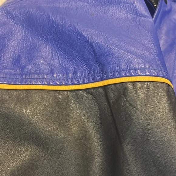 SOLD - NAPA Genuine Leather Racing Jacket - Picture 6 of 16